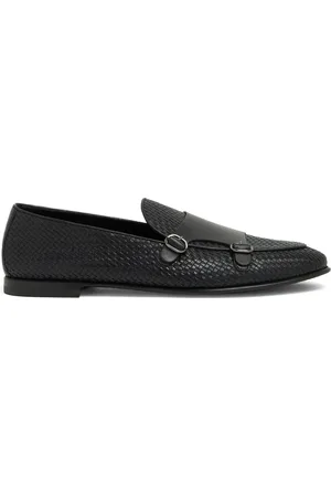 Neil Barrett Läderloafers med spänne