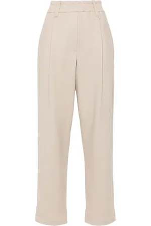 Brunello Cucinelli Korta avsmalnande trackpants