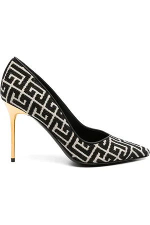 Balmain Ruby pumps med monogram 95 mm
