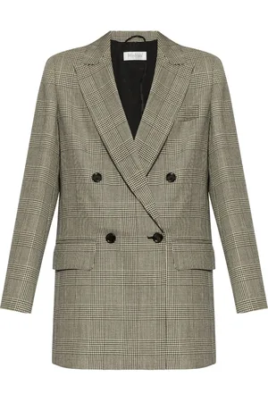 Max Mara Hundtandsmönstrad blazer