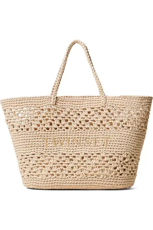 Twin-Set Totebag med broderad logotyp