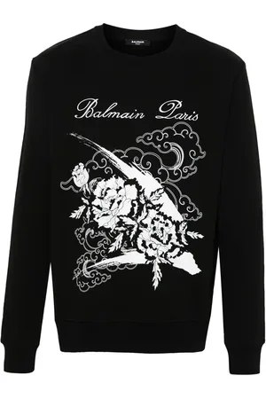 Balmain Sweatshirt med tryck
