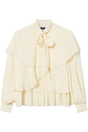Twin-Set Blus med volangdesign