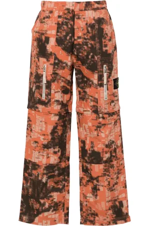 Stone Island Cargobyxor med kompassmärke