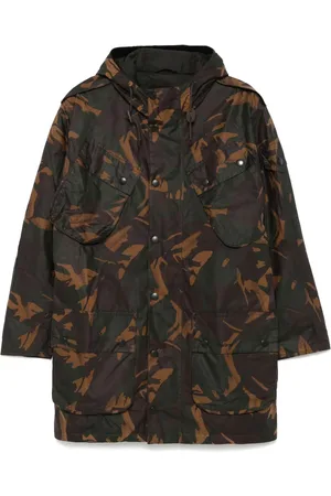 Barbour Wax Camo parkas