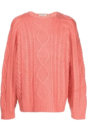 FEAR OF GOD Kabelstickad tröja med ribbad kant