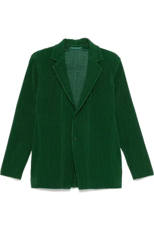 Issey Miyake Skräddad plisserad blazer 1