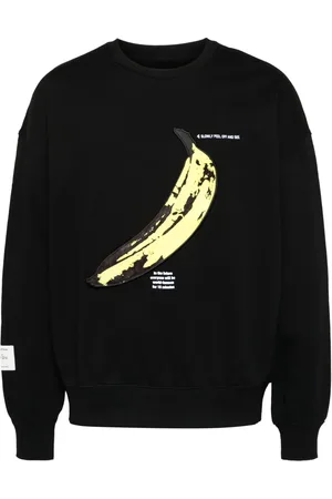 Musium Div. Sweatshirt med bananmärke