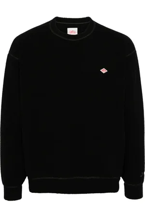 DANTON Sweatshirt med logotyp