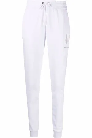 Armani Exchange Trackpants med utsmyckad logotyp