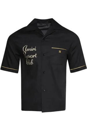AMIRI Resort Club broderad skjorta