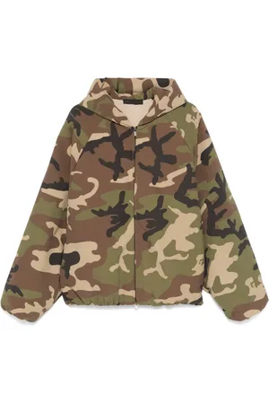 FEAR OF GOD Kamouflagemönstrad jacka