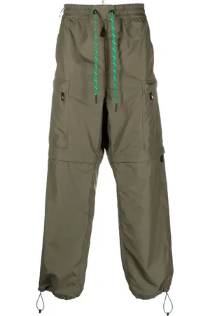 Moncler Raka byxor med kontrastkant