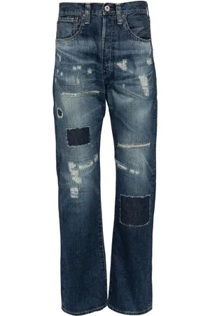 JUNYA WATANABE Jeans med lappdesign