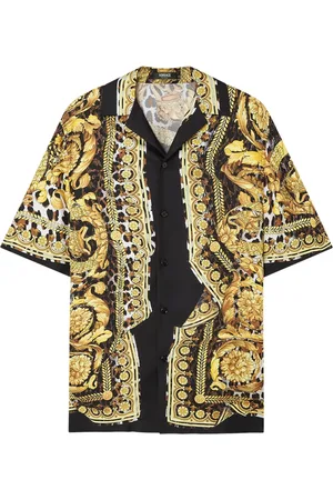 VERSACE Wild Barocco sidenskjorta
