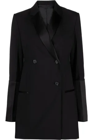 Helmut Lang Dubbelknäppt smokingblazer