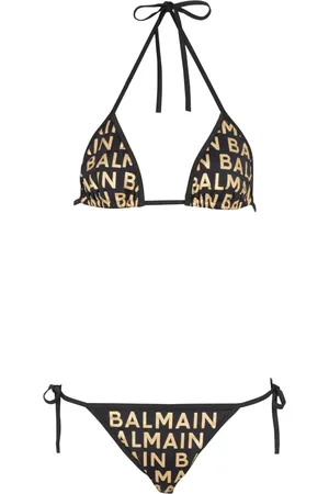 Balmain Bikini med logotyp