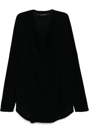 JULIUS Draperad sweatshirt