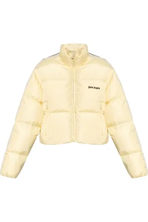 Palm Angels Puffjacka med broderad logotyp