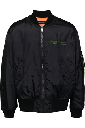 UNDERCOVER Twin peaks mönstrad bomberjacka