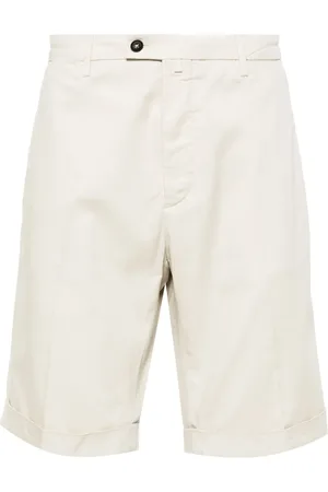 corneliani Chinosshorts i gabardin