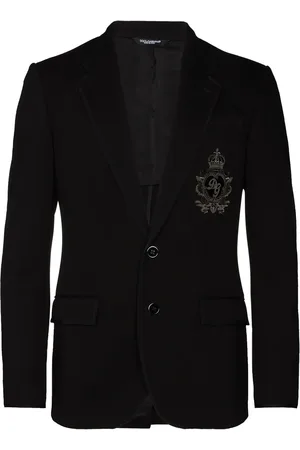 Dolce & Gabbana Blazer med logotypmärke