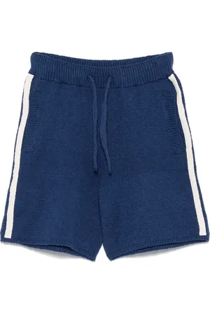 LANEUS Stickade bermudashorts