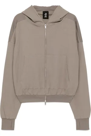 THOM KROM Hoodie med våffeleffekt