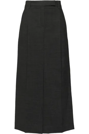 Brunello Cucinelli Pennkjol med veck