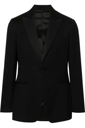 LARDINI Enkelknäppt blazer