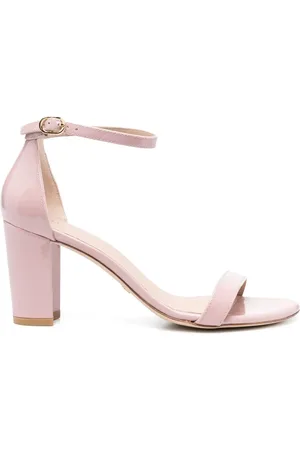 Stuart Weitzman Sandaler i lackat läder 90 mm