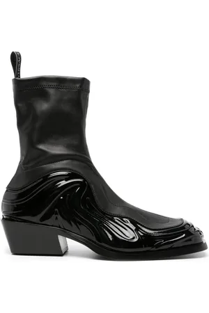 VERSACE Läderstövlar