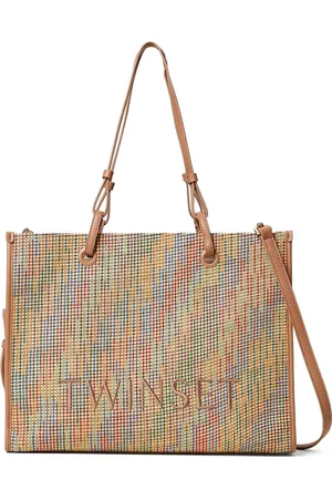 Twin-Set Totebag med broderad logotyp