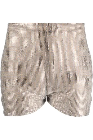GIUSEPPE DI MORABITO Strassprydda shorts med hög midja