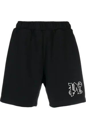 Palm Angels Hyper mjukisshorts med monogram