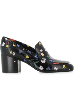 LAURENCE DACADE Blommiga läderloafers