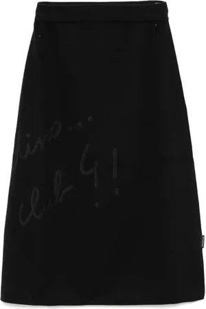 AGNÈS B. Stickad kjol i jacquard