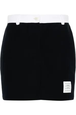 Thom Browne Minikjol med logotypmärke