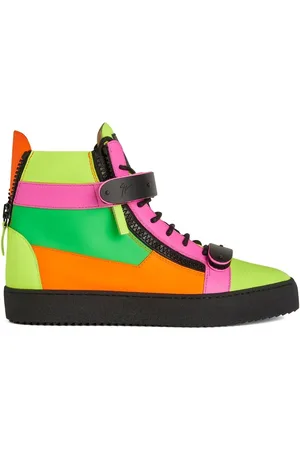 Giuseppe Zanotti Coby höga sneakers med färgblock