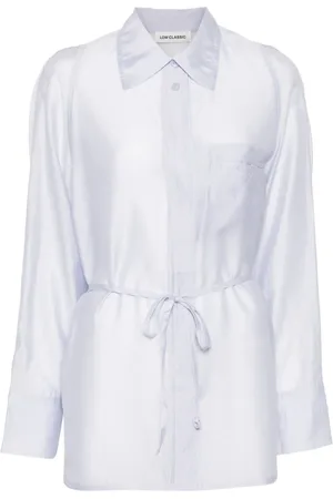 Low Classic Skjorta med transparent rygg