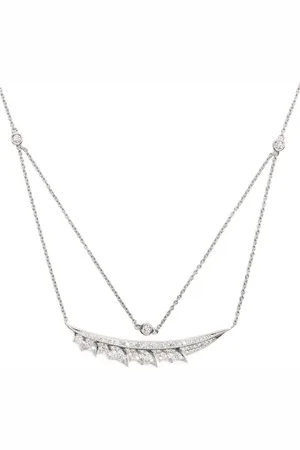 STEPHEN WEBSTER Magnipheasant diamanthalsband i 18K vitguld