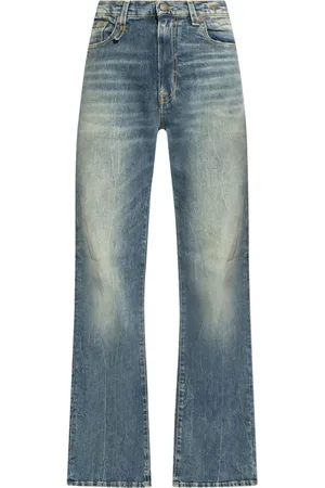 R13 Jeans med logotypmärke