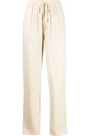 Marant Etoile Viamao sidenbyxor med vida ben
