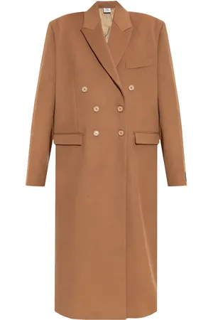 Vetements Dubbelknäppt kappa
