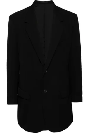 YOHJI YAMAMOTO Enkelknäppt blazer