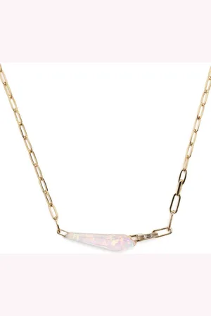 STEPHEN WEBSTER Slimline Shard diamanthalsband i 18K gult guld
