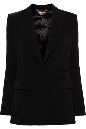 Elisabetta Franchi Enkelknäppt blazer