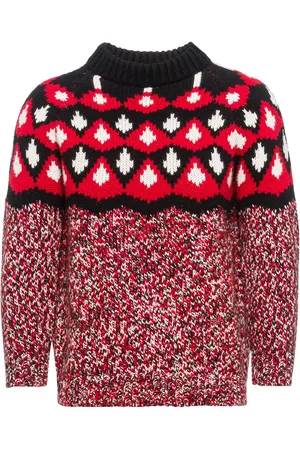 Prada Stickad tröja i jacquard