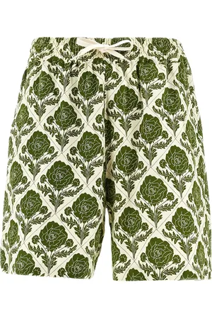 Les Deux Blommiga bermudashorts