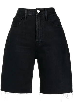 Frame Jeansshorts med vida ben